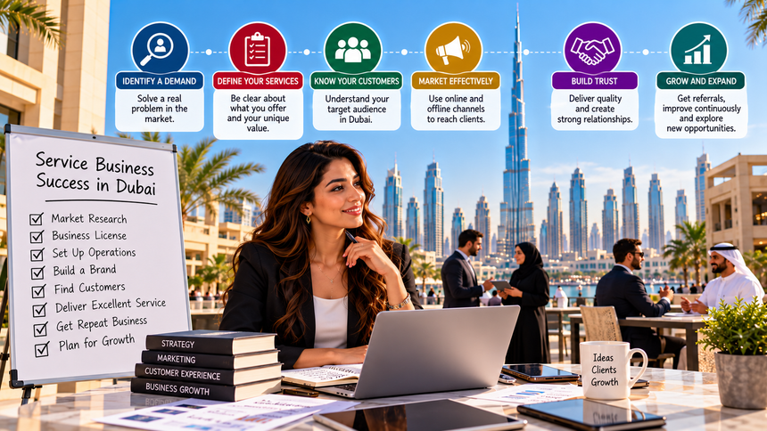 service business in Dubai