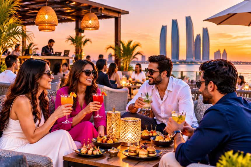 sundowners in Abu Dhabi